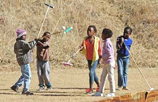 poloafrica boys and girls playing